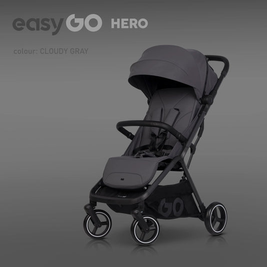 EasyGo Hero sport babakocsi – Cloudy Gray