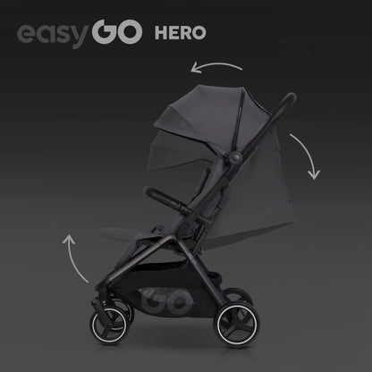 EasyGo Hero sport babakocsi – Cloudy Gray