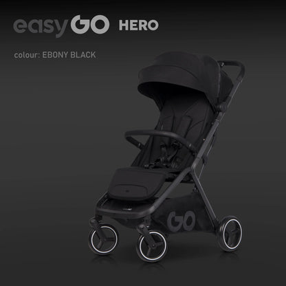 EasyGo Hero sport babakocsi – Ebony Black