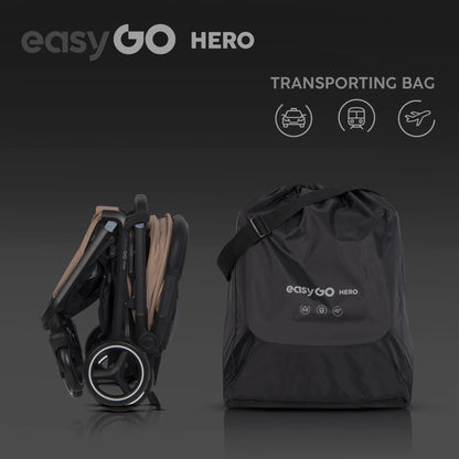 EasyGo Hero sport babakocsi – Golden Beige