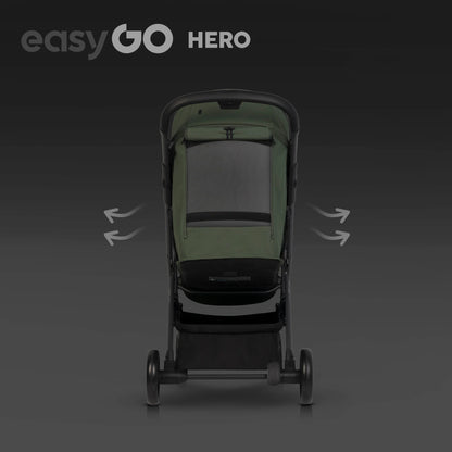EasyGo Hero sport babakocsi – Jungle Green