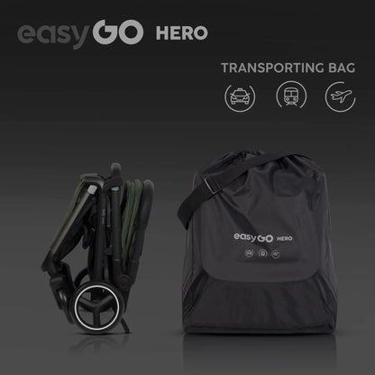 EasyGo Hero sport babakocsi – Jungle Green