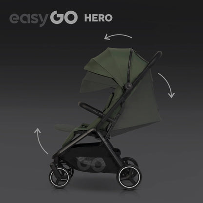 EasyGo Hero sport babakocsi – Jungle Green