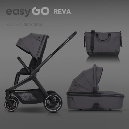 EasyGo REVA 2in1 babakocsi – Cloudy Gray