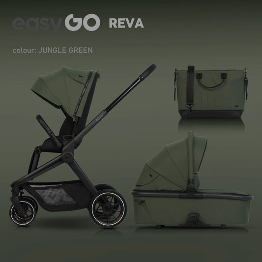 EasyGo REVA 2in1 babakocsi – Jungle Green