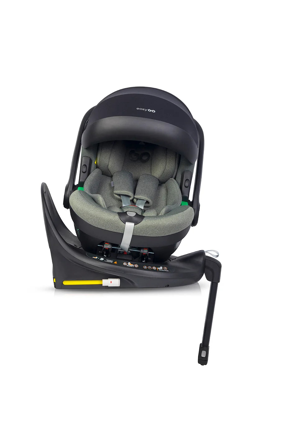 EasyGo Buz Pro + Buz Pro Body 2in1 autósülés szett ISOFIX bázissal – Greener