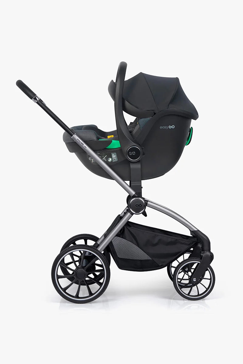 EasyGo Buz Pro + Buz Pro Body 2in1 autósülés szett ISOFIX bázissal – Granito