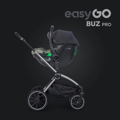 EasyGo Buz Pro + Buz Pro Body 2in1 autósülés szett ISOFIX bázissal – Greener