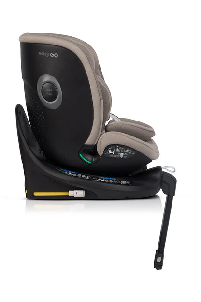 EasyGo Buz Pro + Buz Pro Body 2in1 autósülés szett ISOFIX bázissal – Taupe