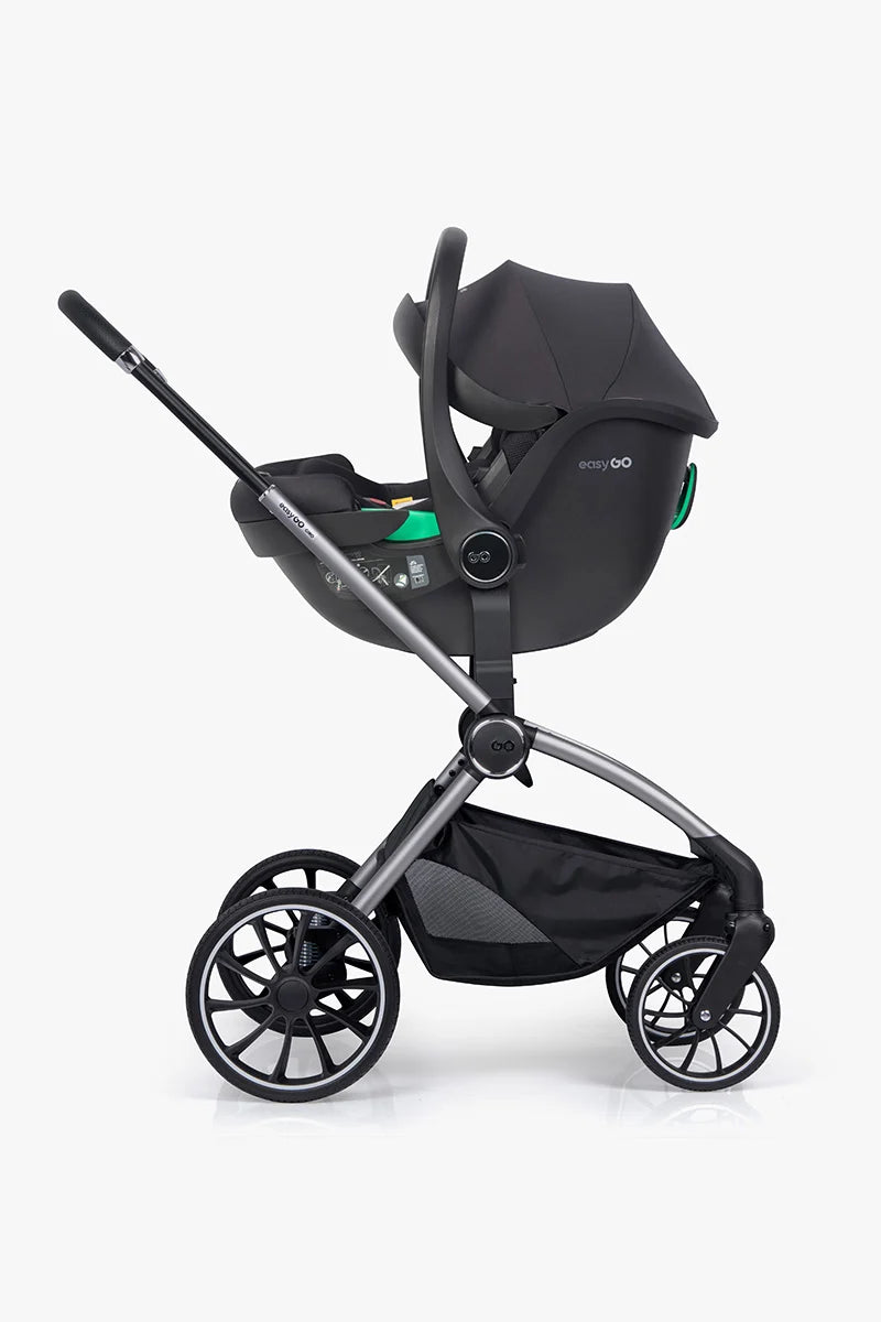 EasyGo Buz Pro + Buz Pro Body 2in1 autósülés szett ISOFIX bázissal – Ink
