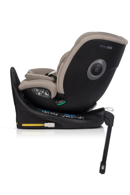 EasyGo Buz Pro + Buz Pro Body 2in1 autósülés szett ISOFIX bázissal – Taupe